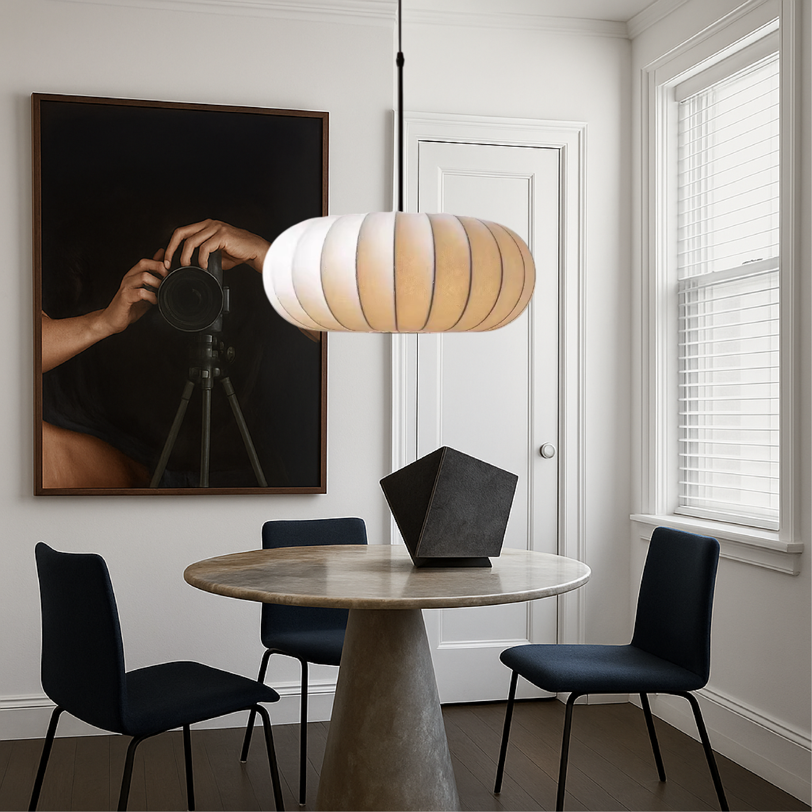 Verona Silk Pendant Light
