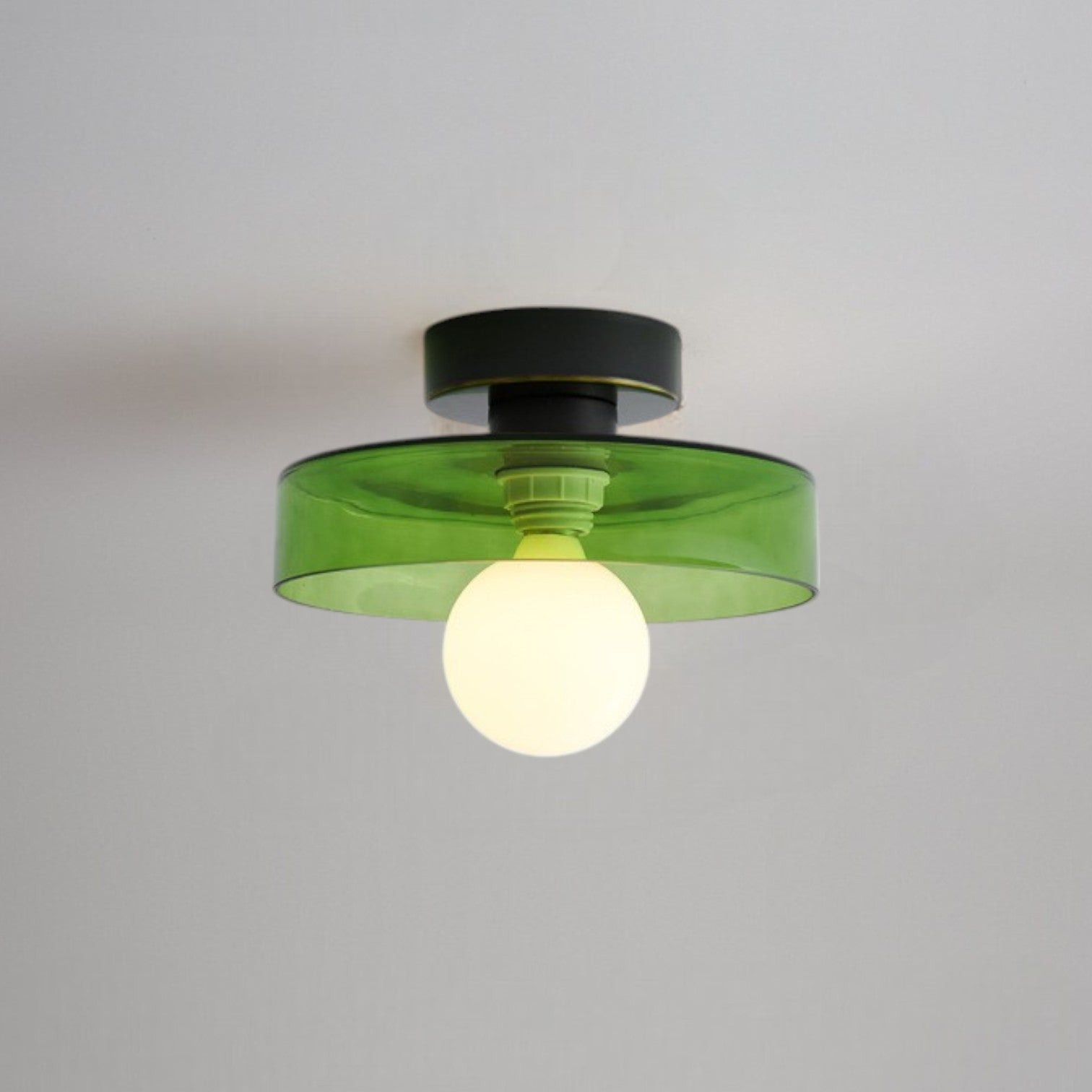 French Bauhaus Ceiling Light