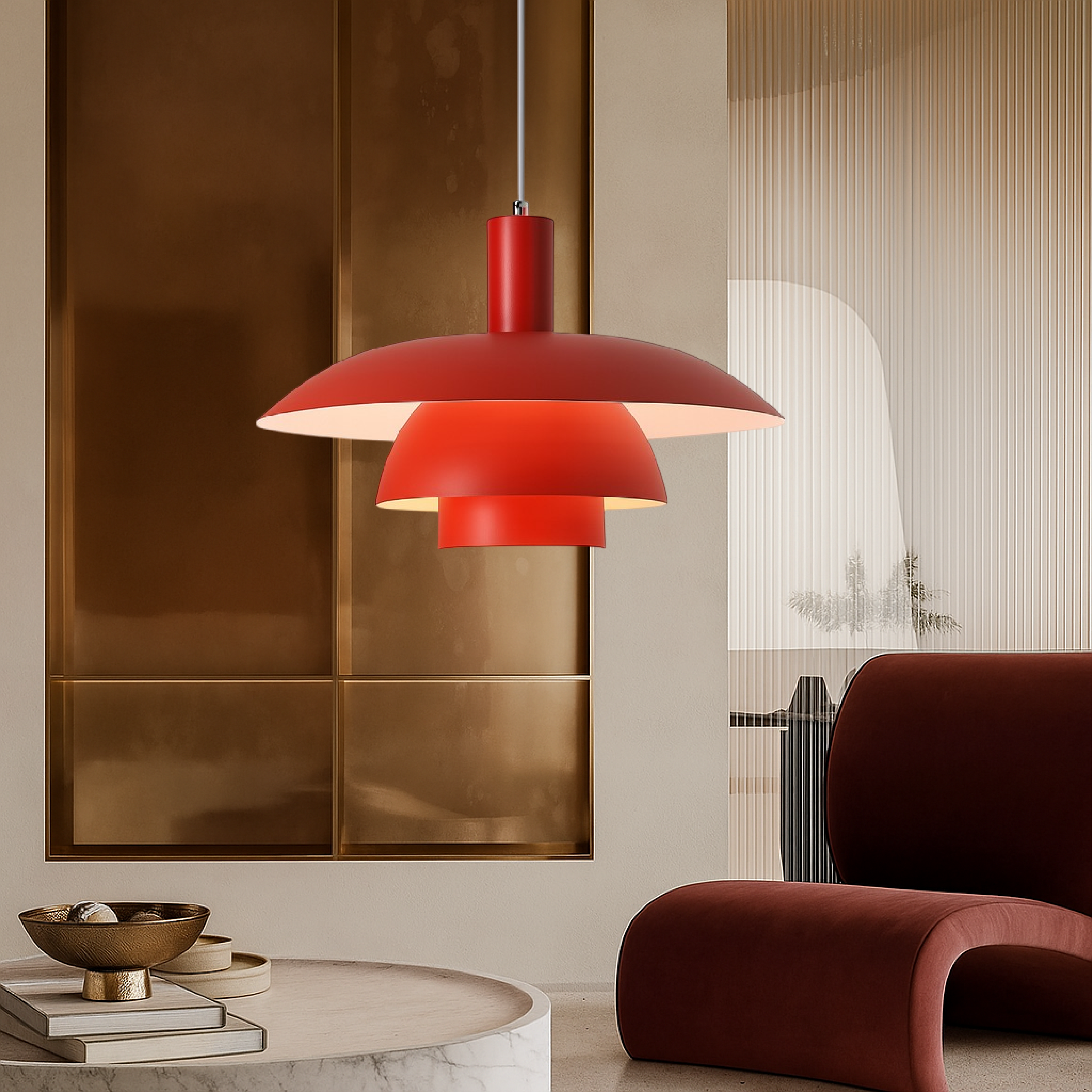 Irda's Danish Style Pendant Light