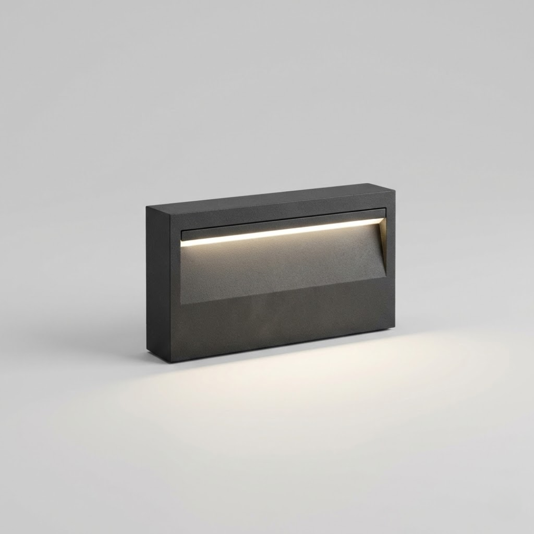 Outdoor LED Landscape Pathway Step Light Fixture