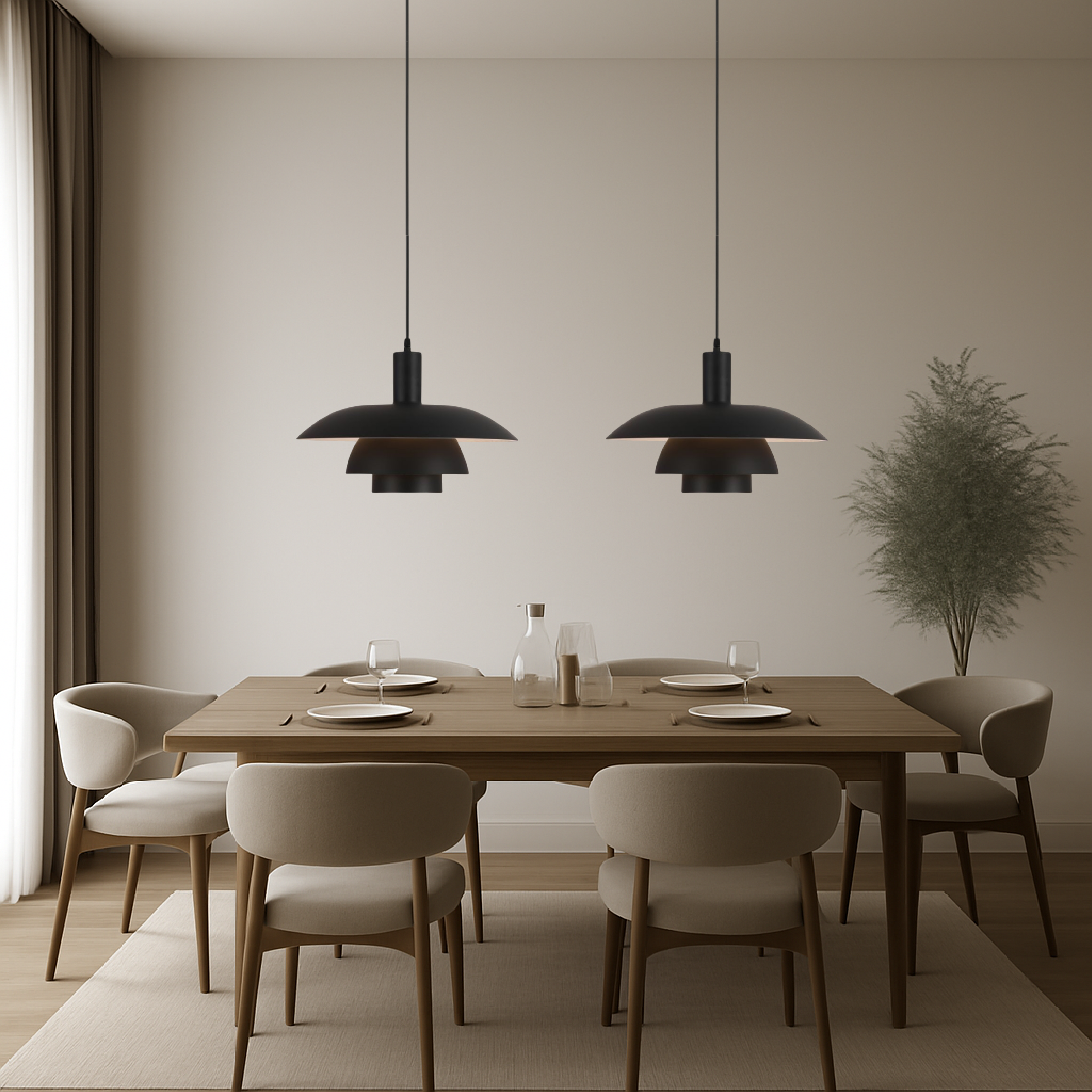 Irda's Danish Style Pendant Light