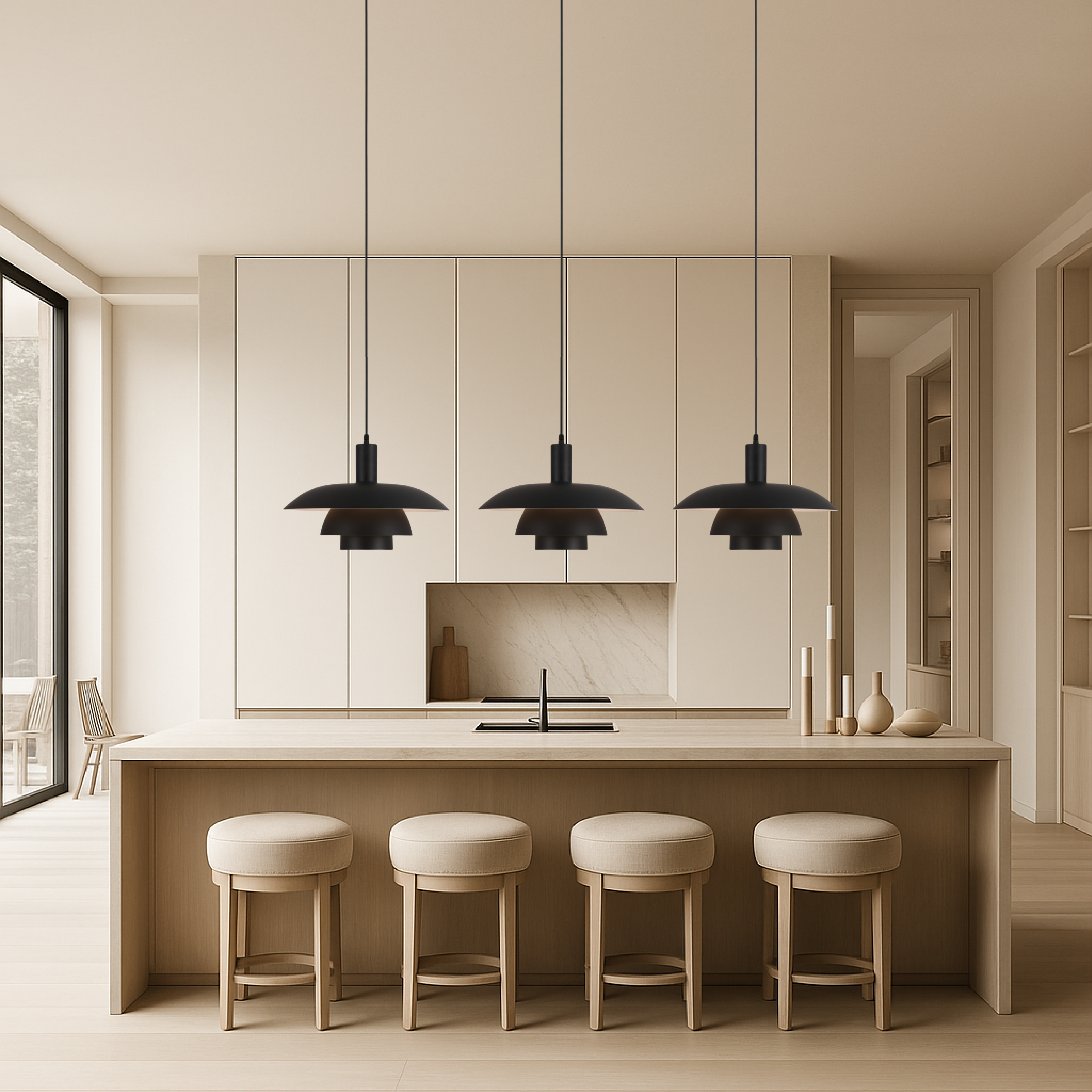 Irda's Danish Style Pendant Light
