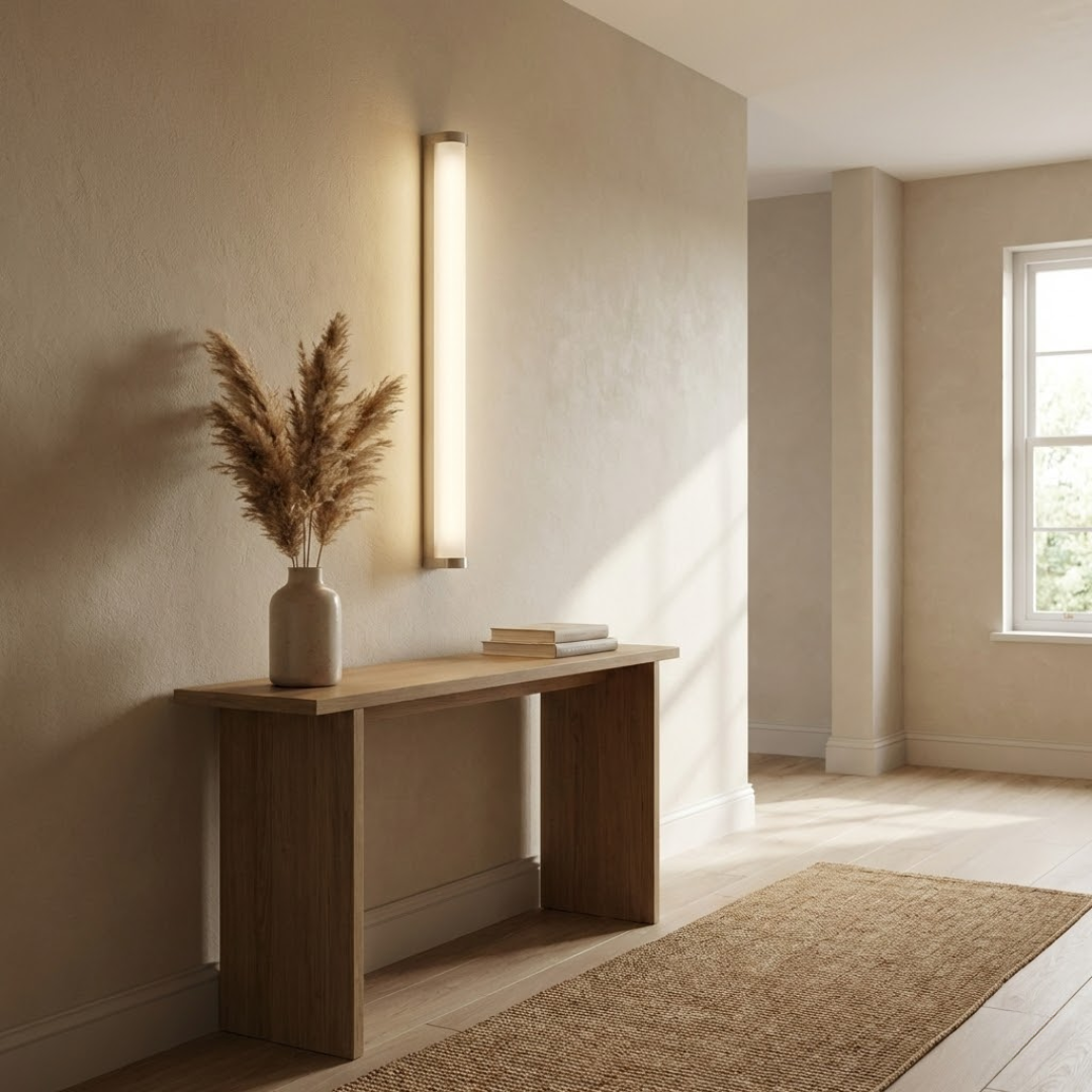 Linear Tube Wall Sconce Lighting Fixture