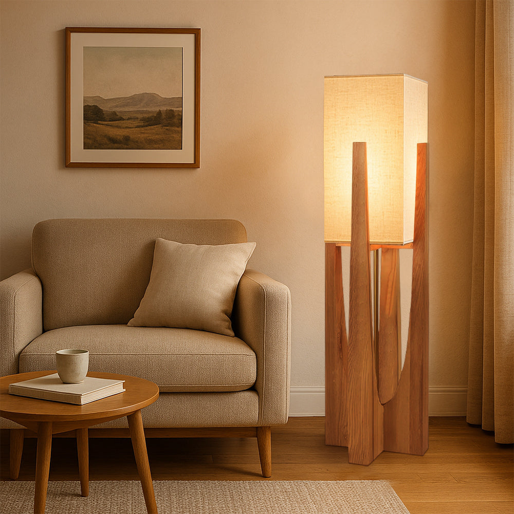 Japanese Style Wabi Sabi Floor Lamp