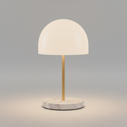 Modern Marble Base Dome Table Lamp