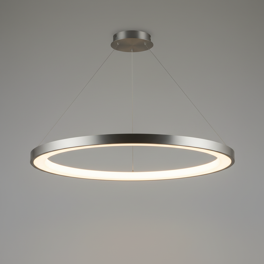Modern Halo Ceiling Light
